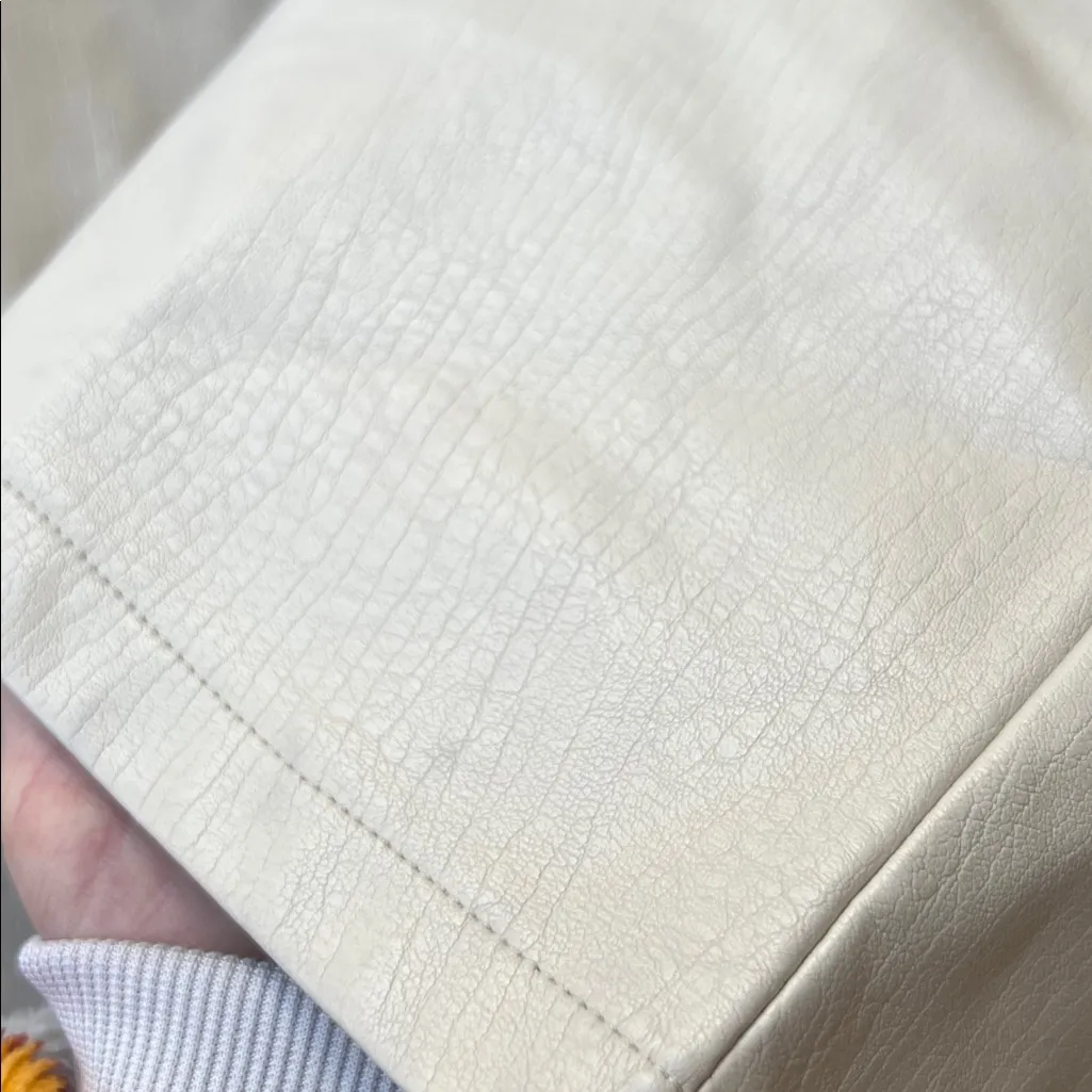 Revolve AFRM Heston Faux Leather Pants Size 31 - Image 3