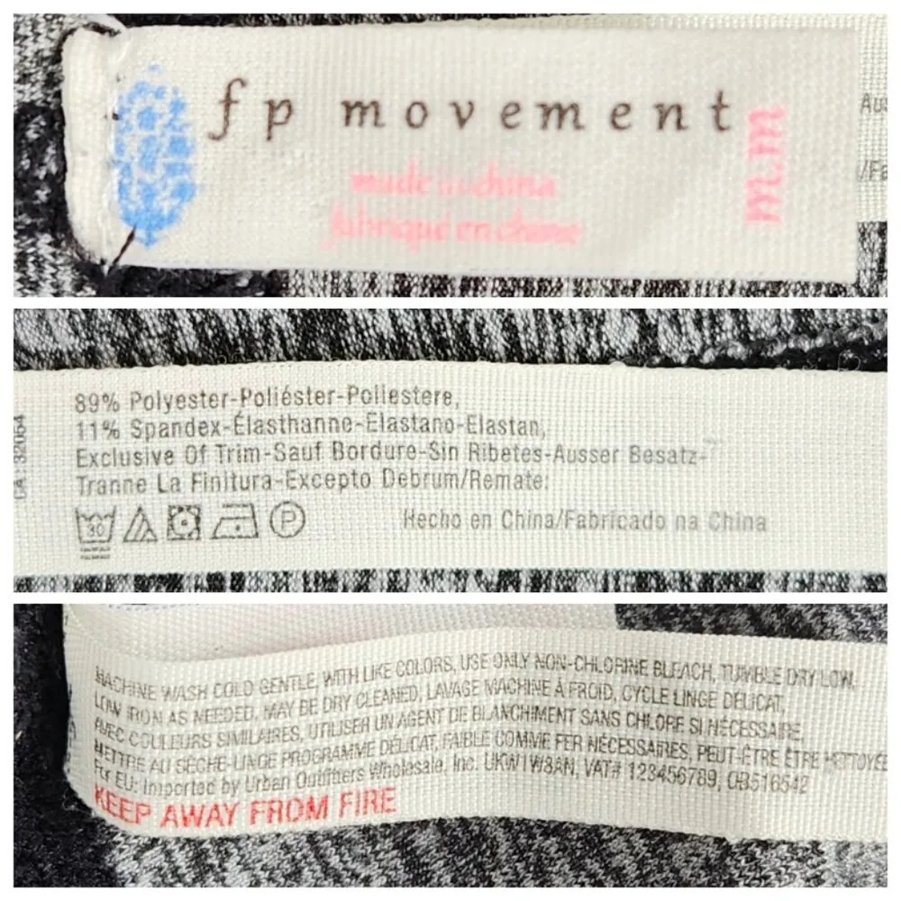 Free People FP Movement Infinity Leggings Size M Gray Size M - Image 3