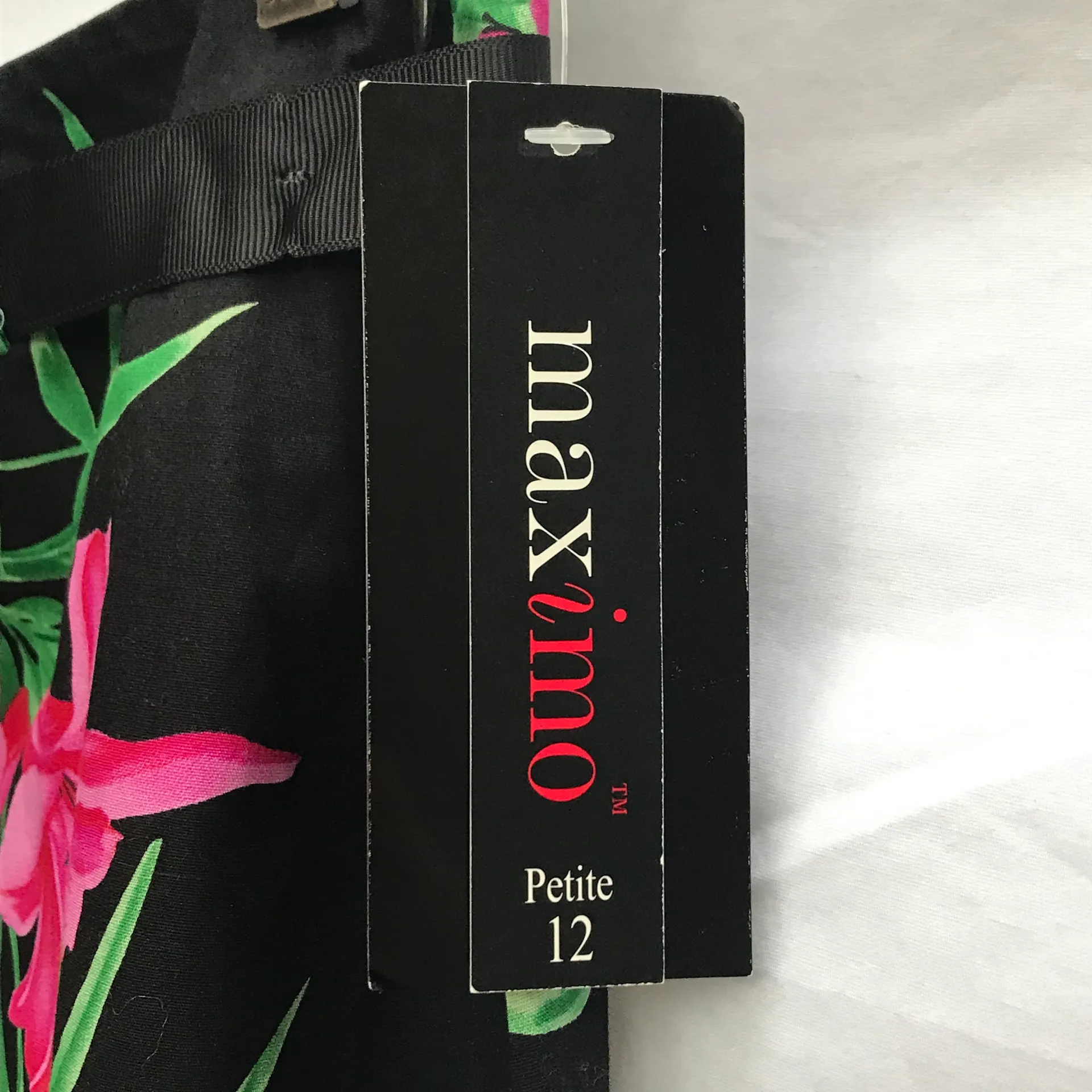 NWT 12P Maximo Petite Hawaiian Tropical Summer Floral Skirt Mini Women’s  - Image 5