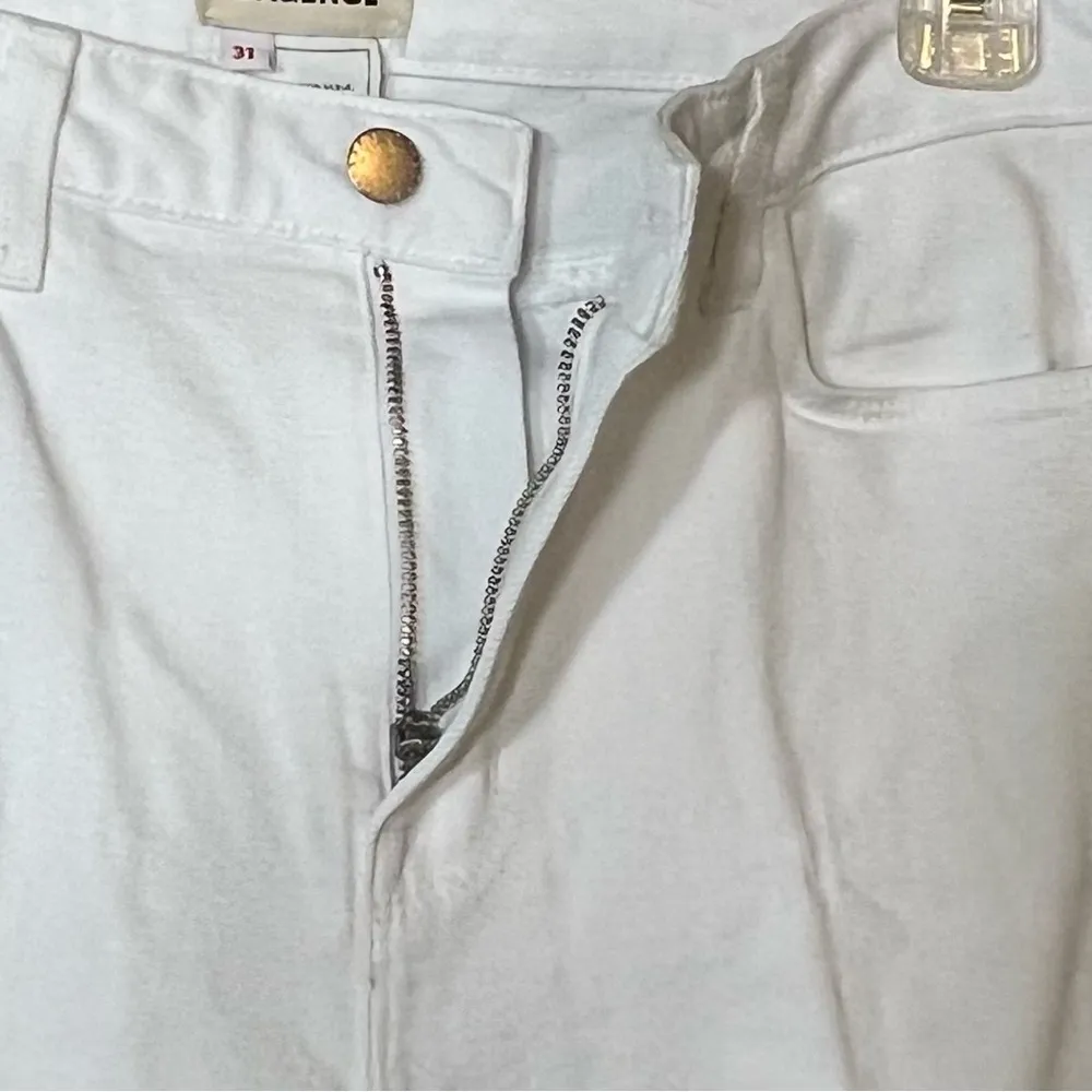 L'Agence Denim Jeans 5 Pocket High Rise Bell Leg Comfort - Image 11