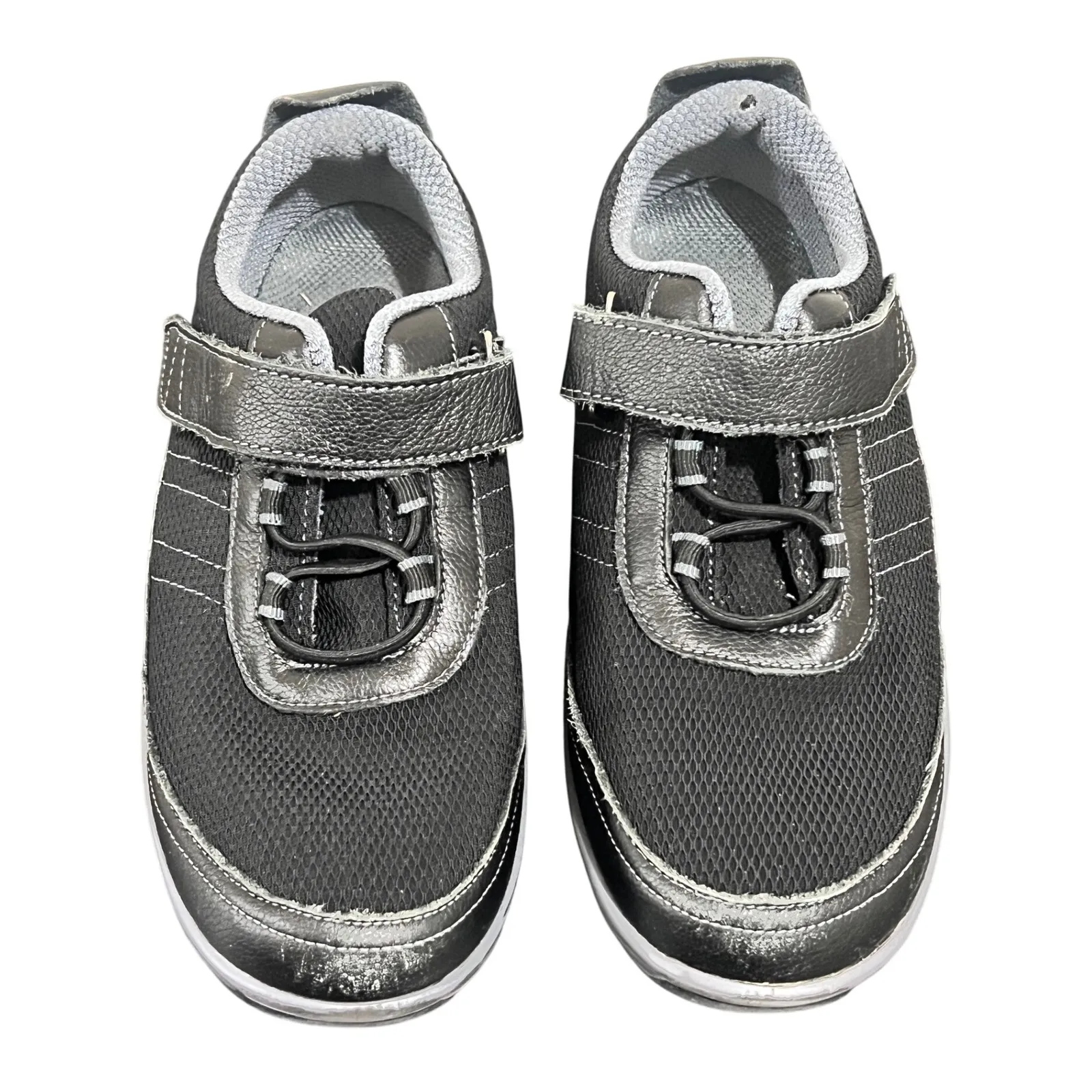 Orthofeet Women's Black Comfort Strap Sneakers Shoes Size 7.5 Medium Casual - Image 3