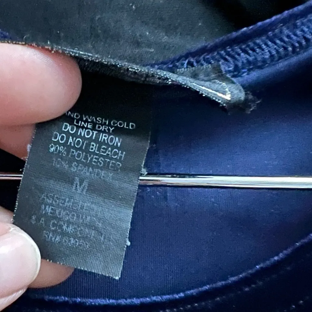 Velvety Blue Top - Image 5