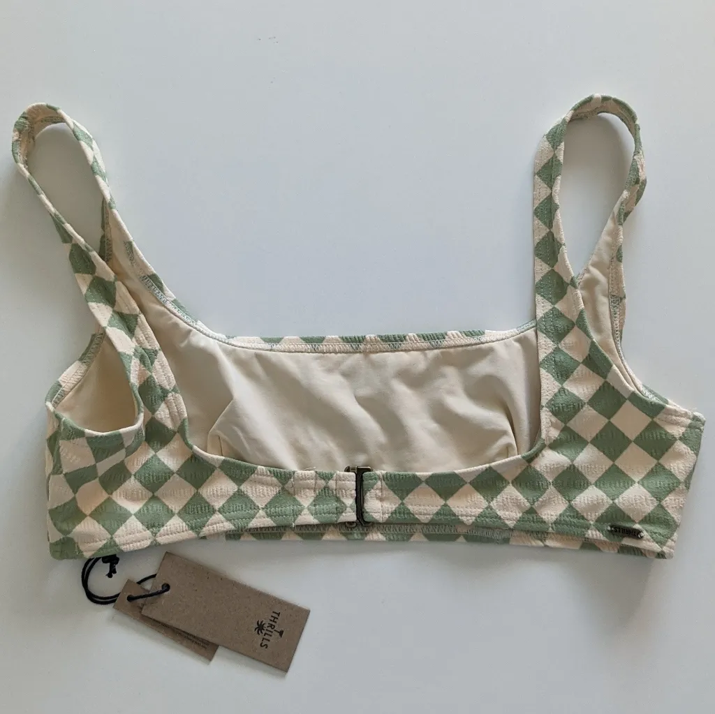 {Thrills} x Free People Brand New Aalto Crop Bikini Top - Image 8