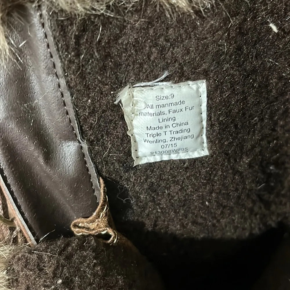 Northside Bishop Tan Nordic Winter Boots Size 9 - Image 8