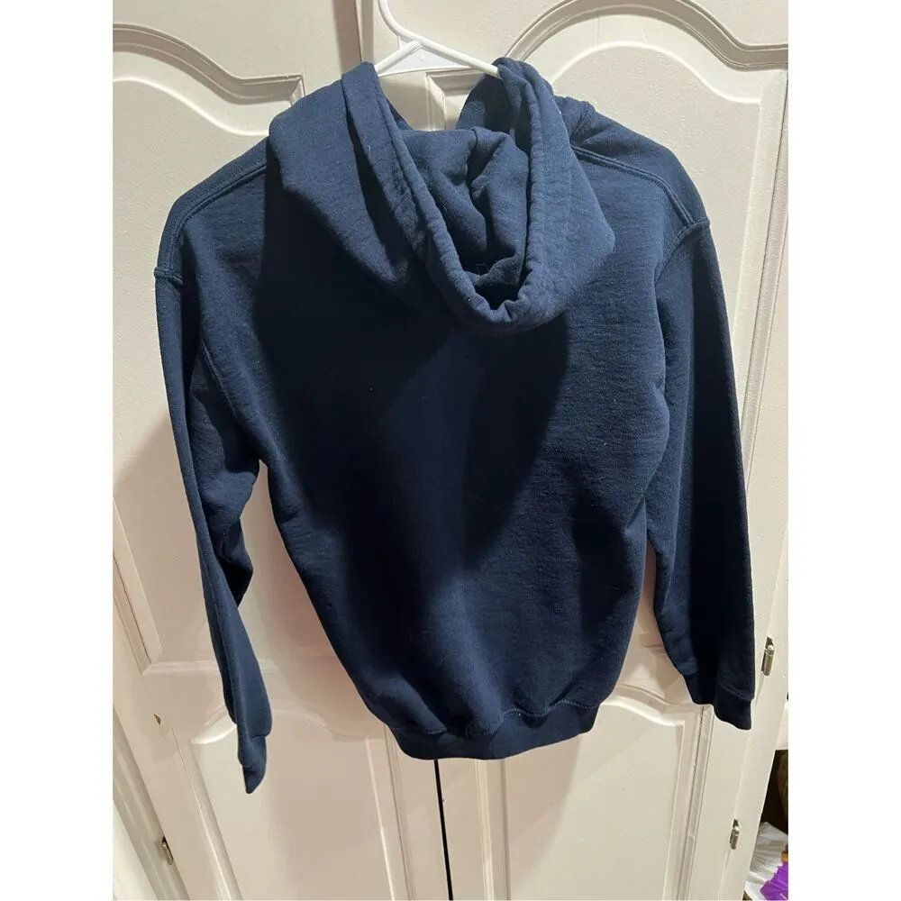 hydro flask merch on WoMen's Hoodie small Blue - Image 3