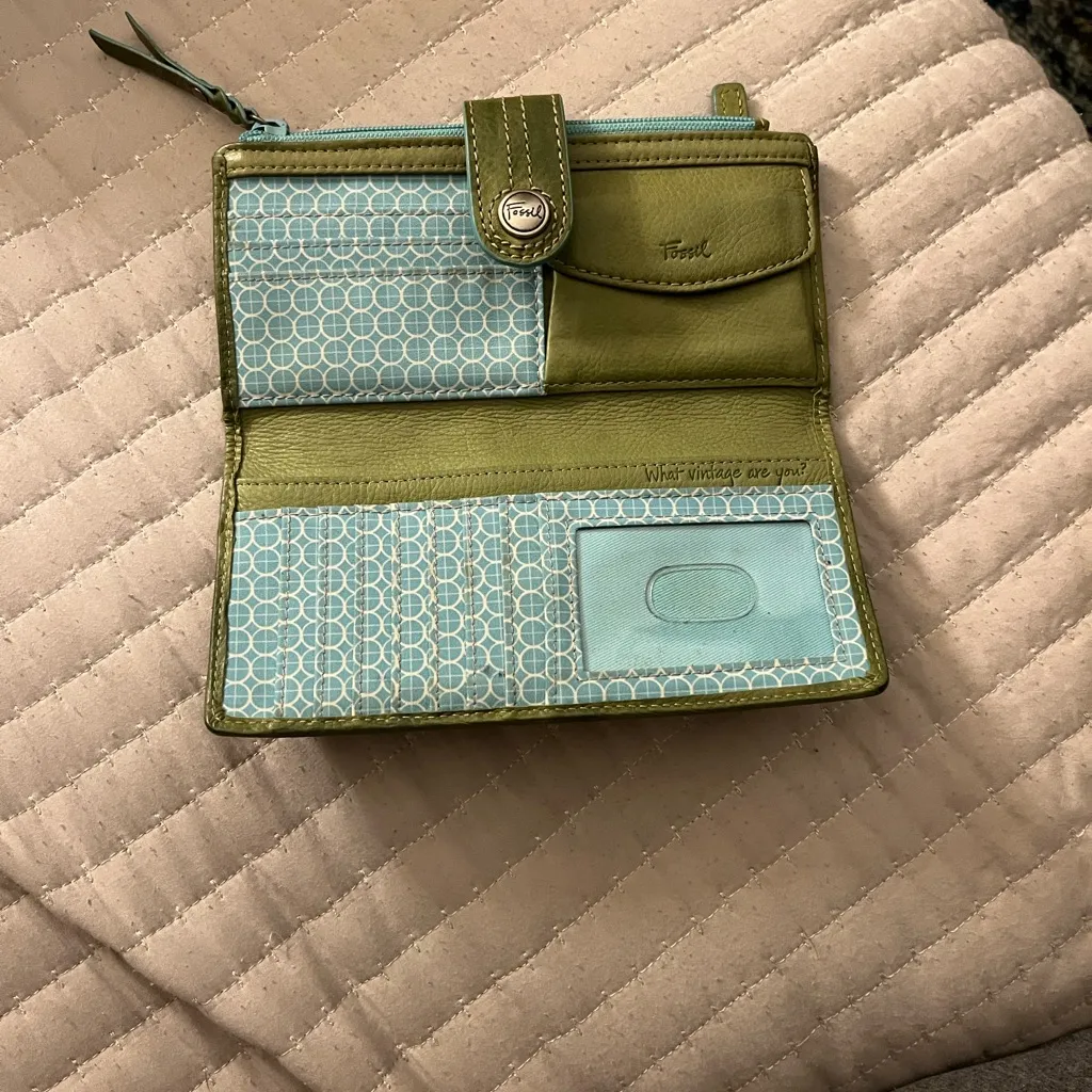 Fossil Colorful Striped Wallet‎ - Image 3