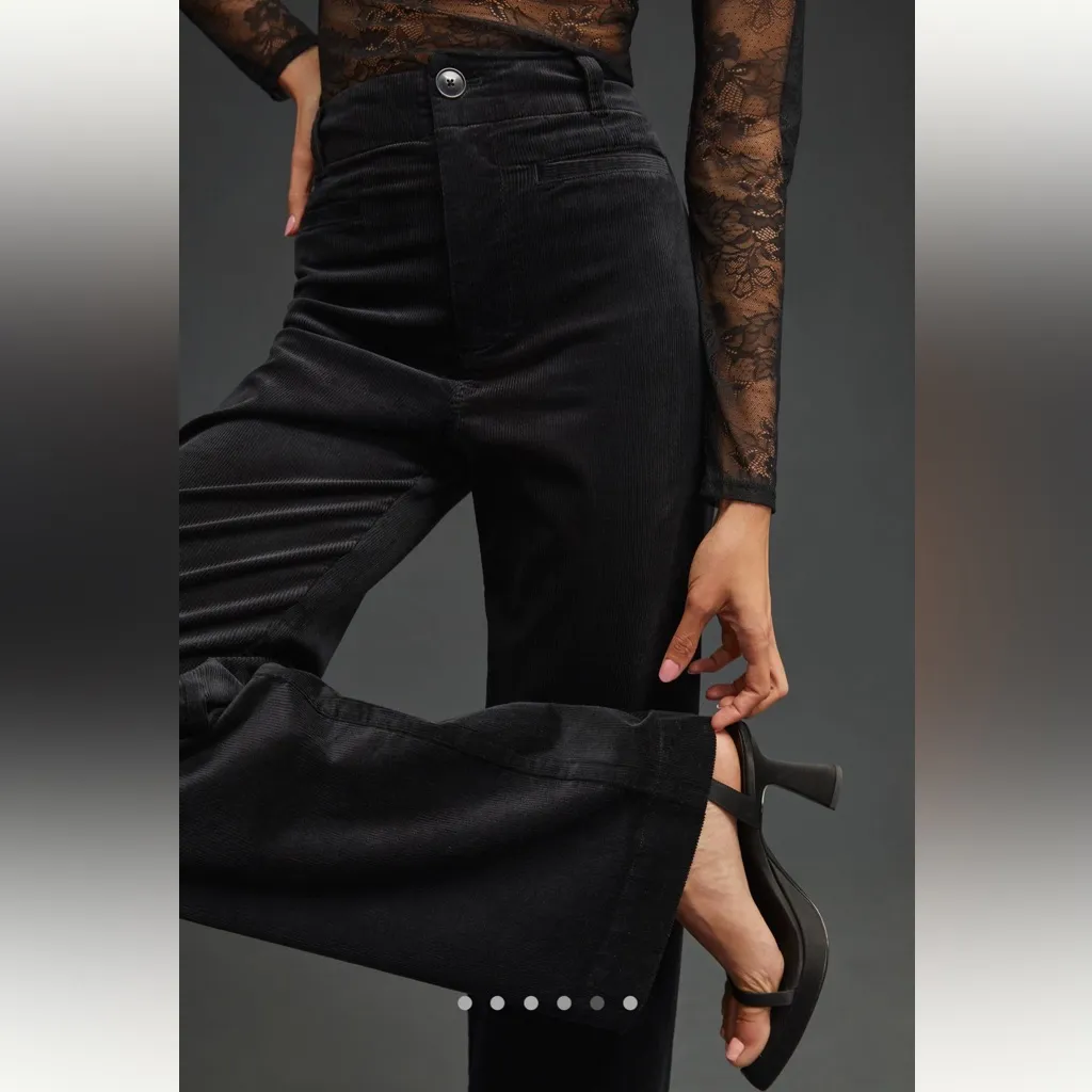 Anthropologie The Colette Corduroy Full-Length Wide-Leg Pants by Maeve - Image 5