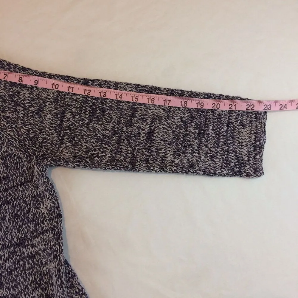 Jones New York Cardigan Sz Large Sweater Open Button Casual Trendy Modern Boho - Image 15