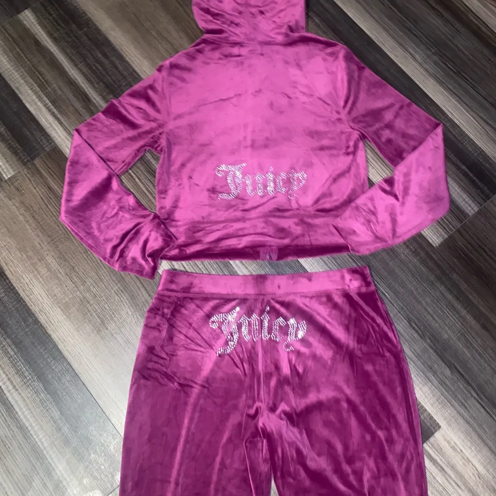 Juicy Couture  Velour  Set in Purple y2k - Image 13