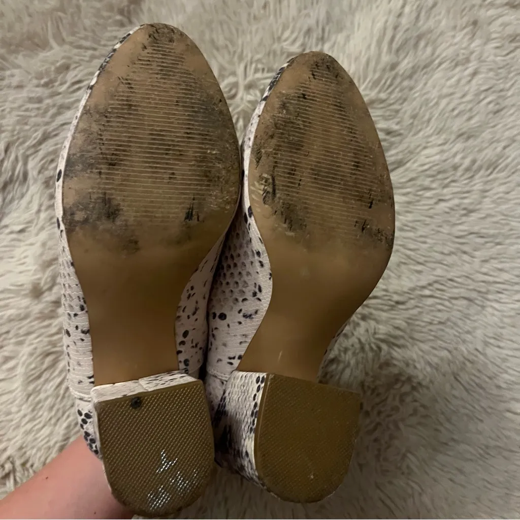 Steve Madden Rookie Snakeskin Bootie Size 8 - Image 10