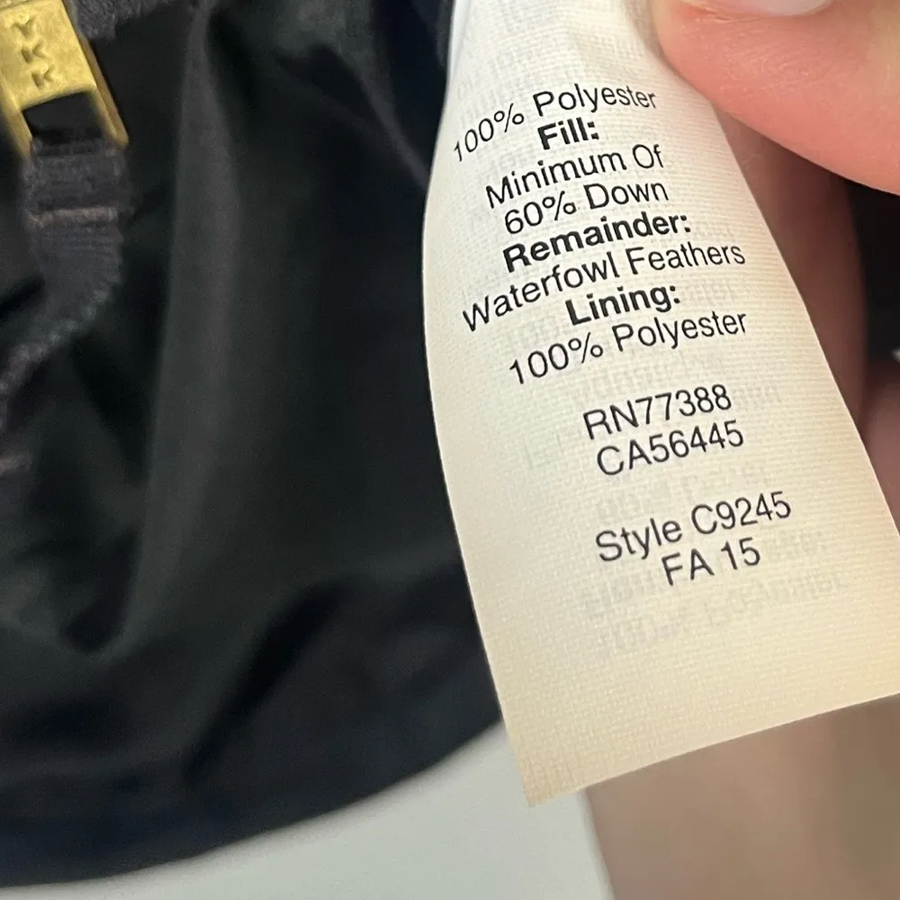 J. Crew Factory Textured Quilted Puffer Vest Gray Size xs - Image 3