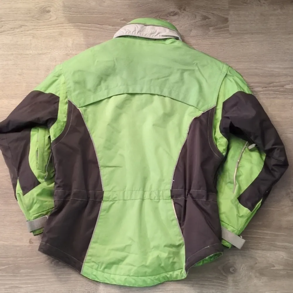 Obermeyer Green Ridgeline Hydro Block Cell Ski Coat Size 8 - Image 8