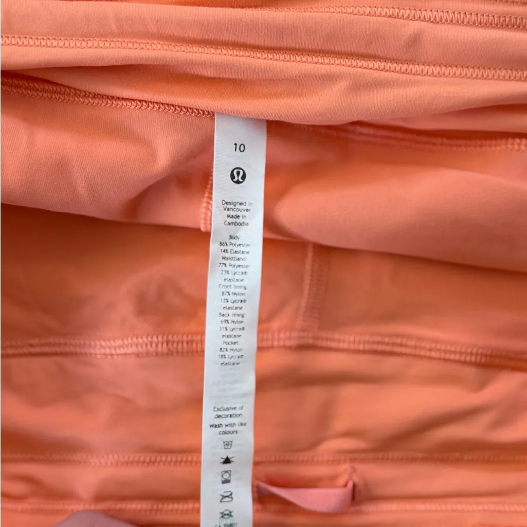 Lululemon Coral Pace Rival Skort- Size 10 - Image 8