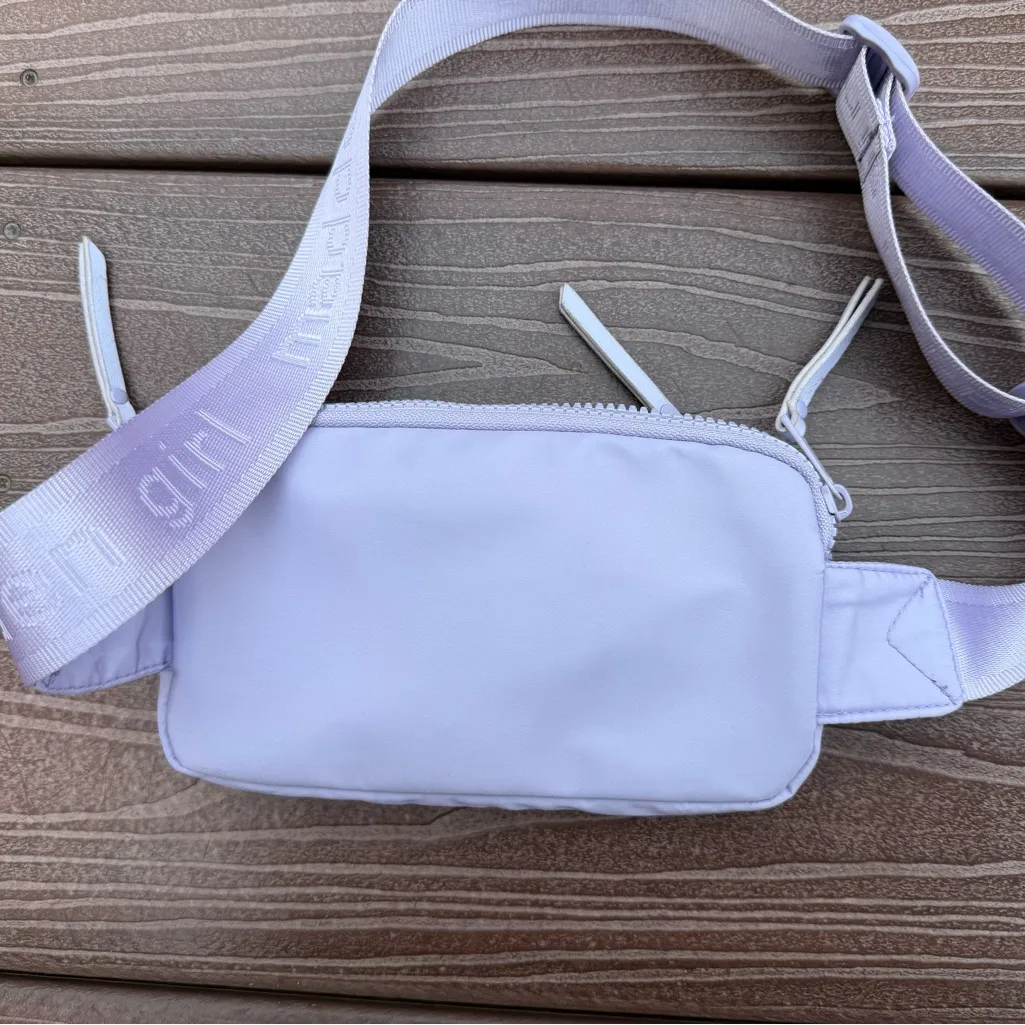 Lavender Crossbody Bag fanny pack belt purse - Image 7