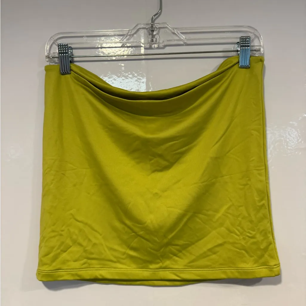 Abercrombie & Fitch Chartreuse Tube Top - Image 3