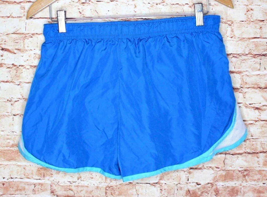 Blue activewear shorts w/built in liner - Image 2