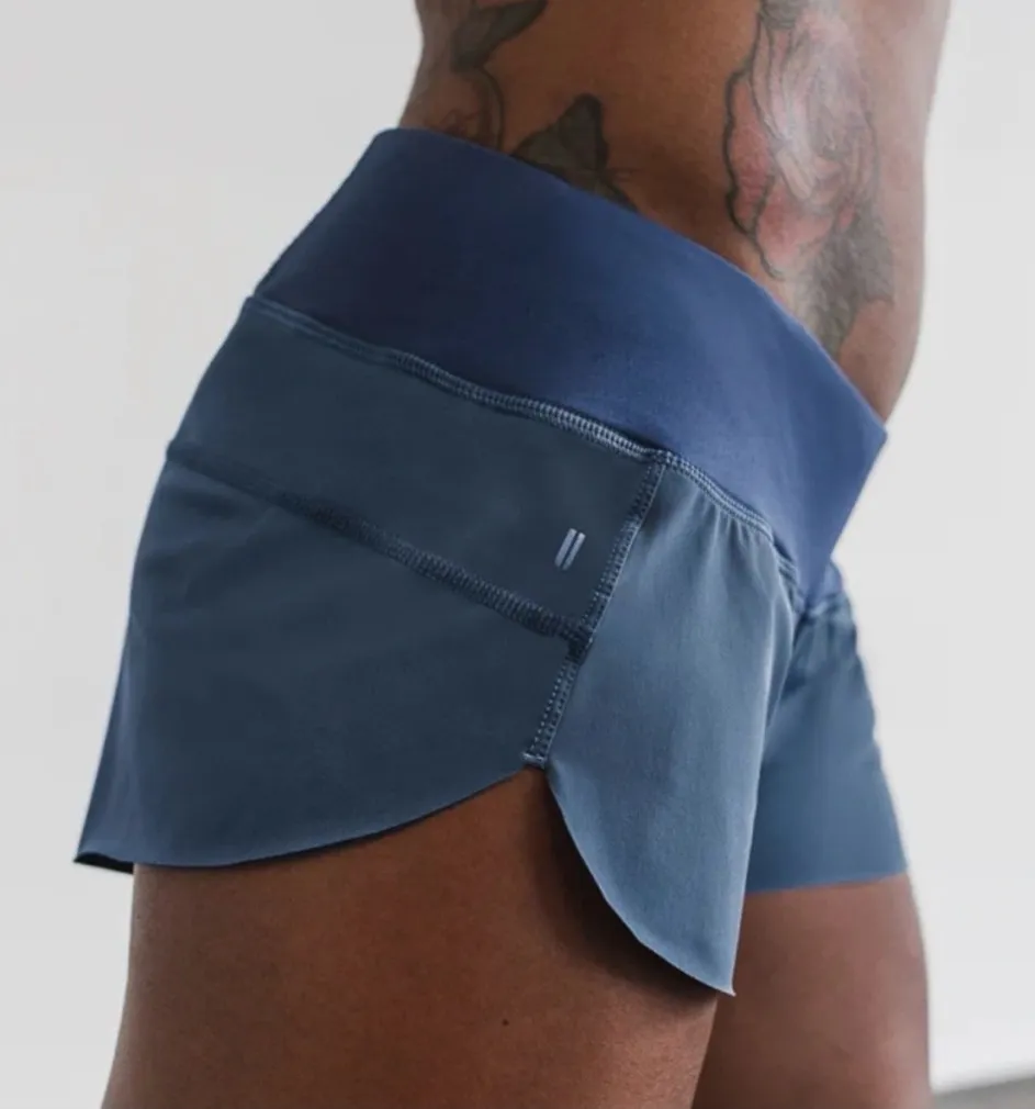 Nobull Pace Short in Steel Blue Athletic Running CrossFit- Size Small - Image 1