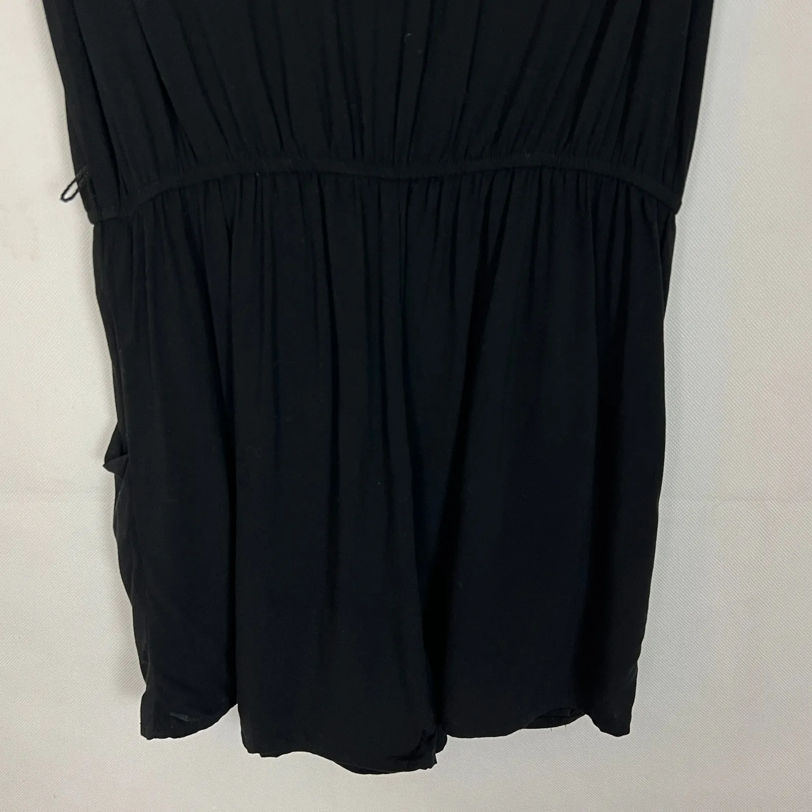 Bebop Black Sleeveless Romper Juniors L - Image 7