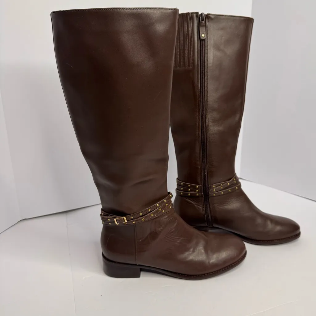 Talbots  Walnut‎ Tish grommet boots 7.5 - Image 2