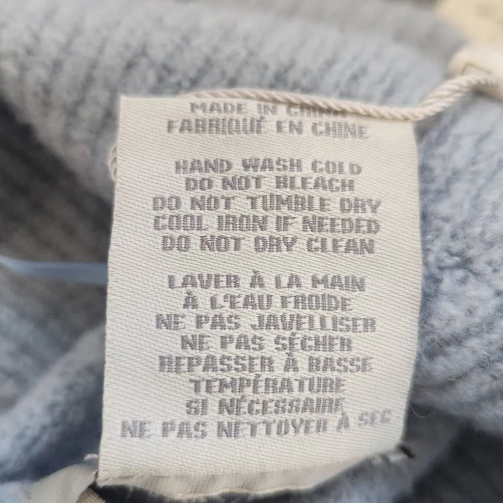 Charlie Paige Gray Turtleneck Poncho Sweater NWT One Size Gray Poncho - Image 8