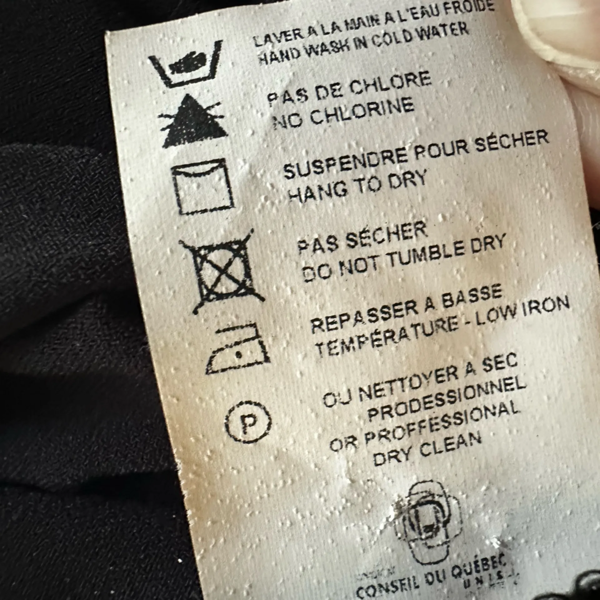 Joseph Ribkoff LBD Black Button Dress V Neck Split Back Size 10 Classic Party - Image 9