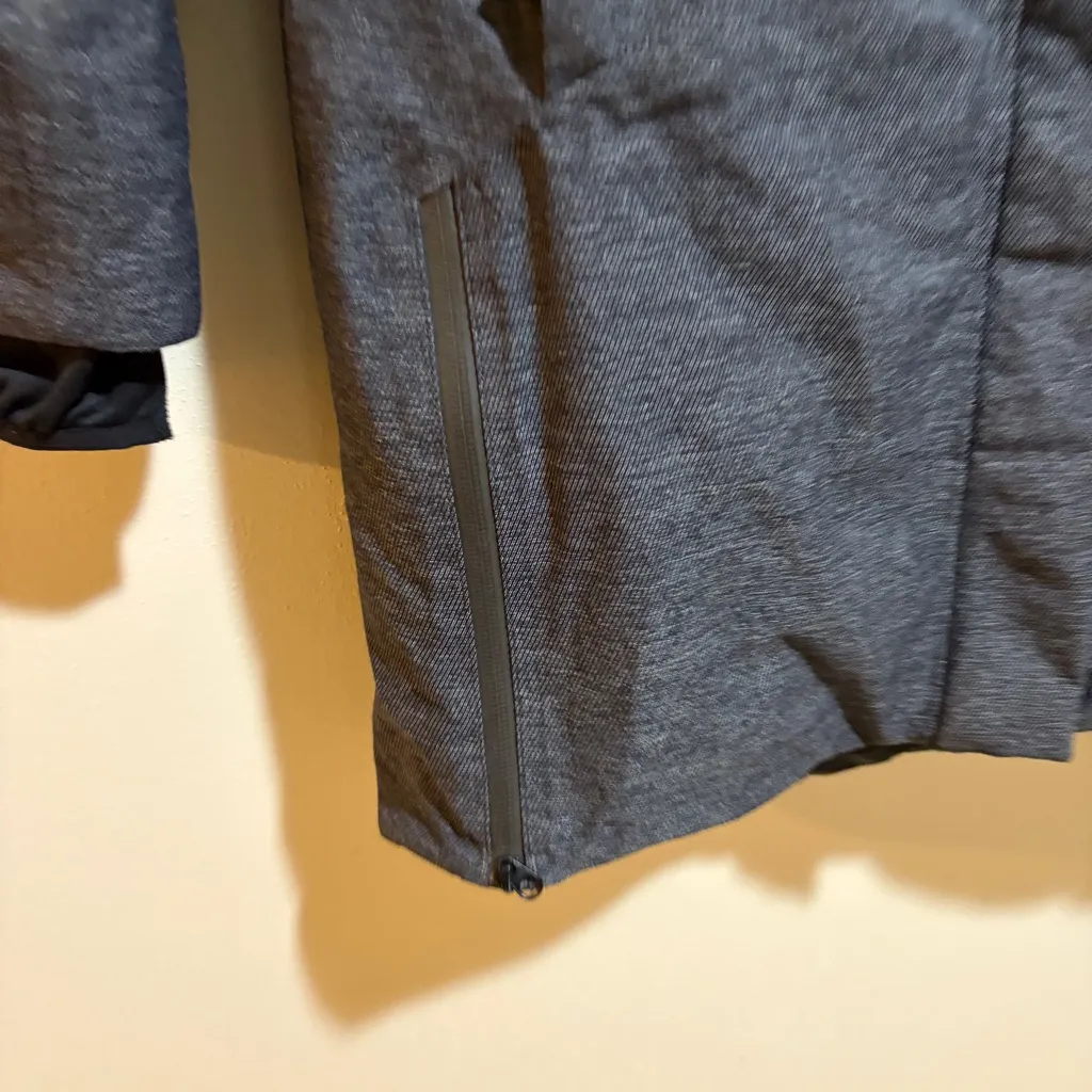 The North Face Women's DefDown Parka GTX Gore-Tex Gray 550 Down Jacket - Image 9