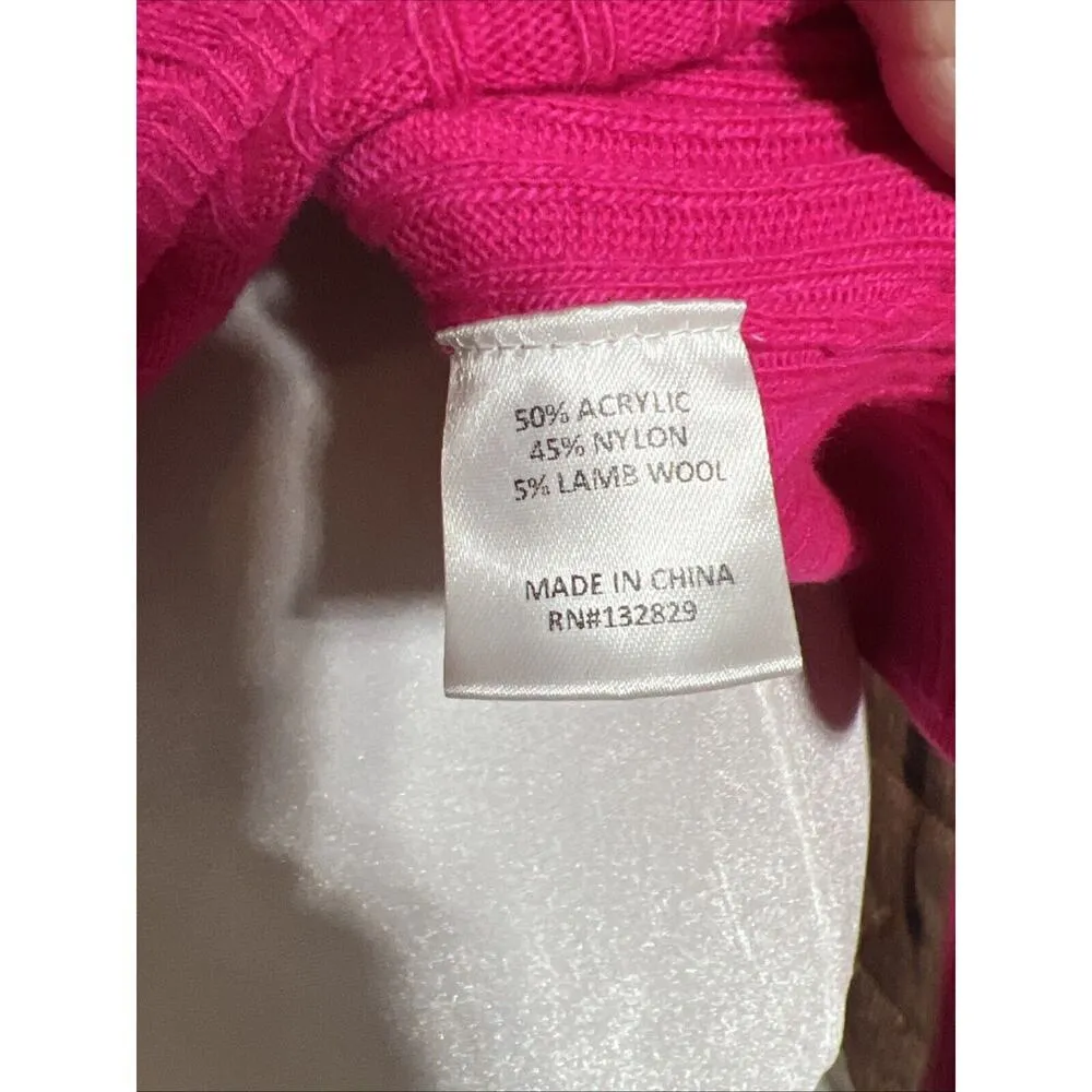 Lovers And Friends Pink Pearls Cardigan Sz XL Short Barbie - Image 7