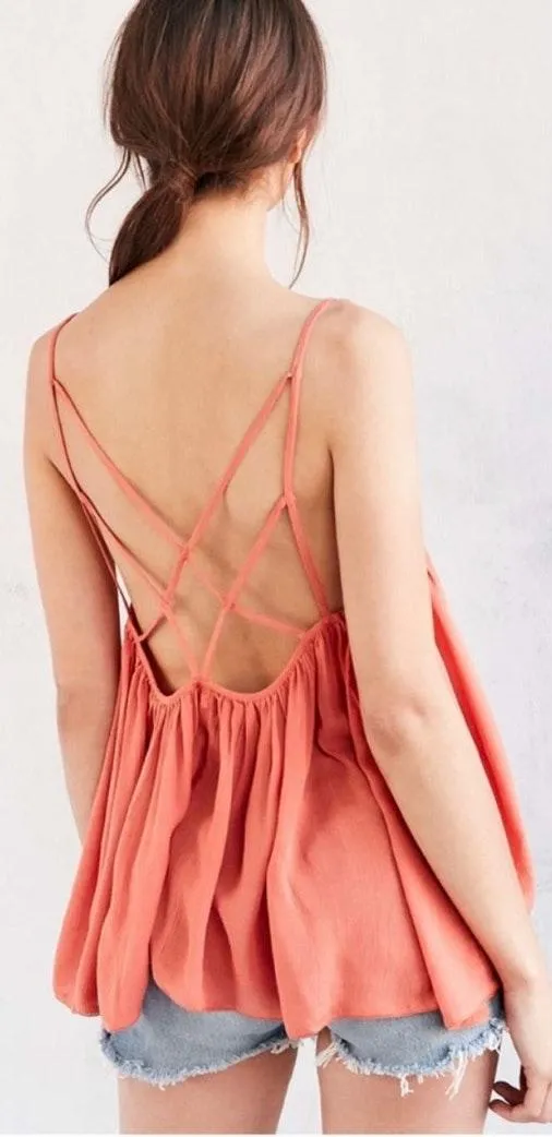 UO Ecote Rhapsody Embroidered Cami Top - Image 2