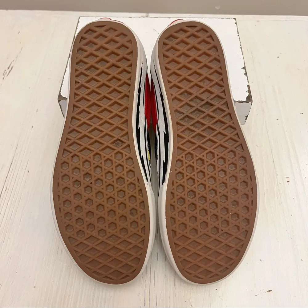 Vans Customs Off The Wall Dog And Car Macaroon Print Shows Size Women 5 Men‎ 3.5 - Image 7