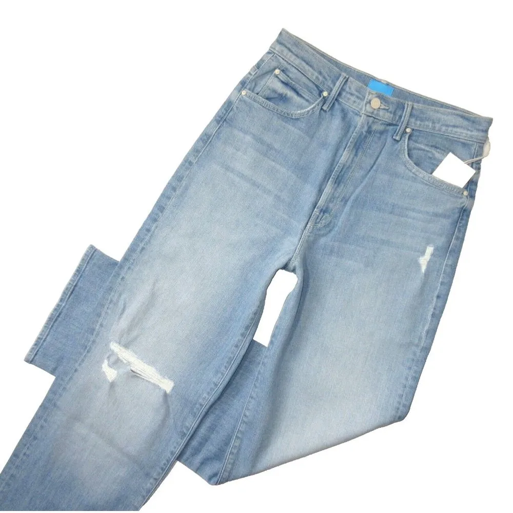 NWT Mother Superior High Waisted Tunnel Vision Sneak in Sippin Sweet Tea Jean 30 - Image 3