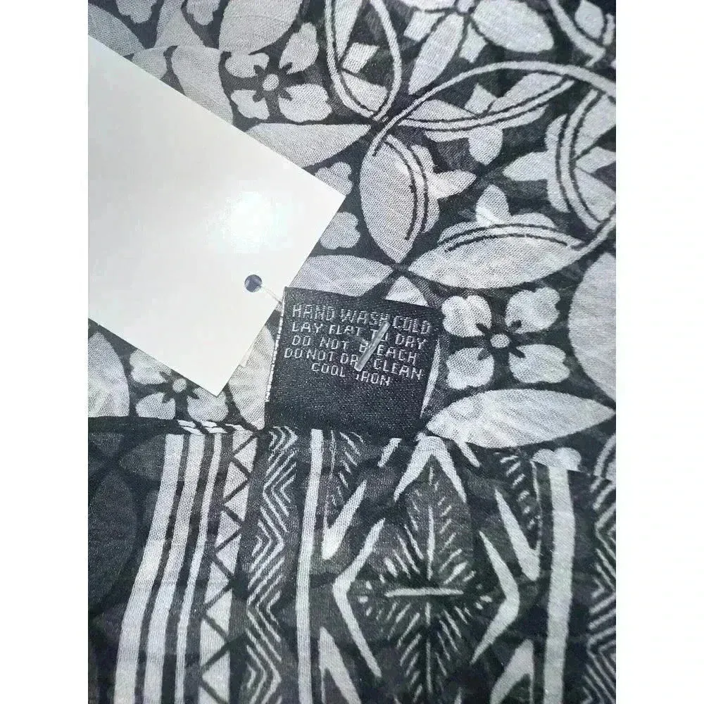 Big Buddha  Women Black White Scarf One Size - Image 8