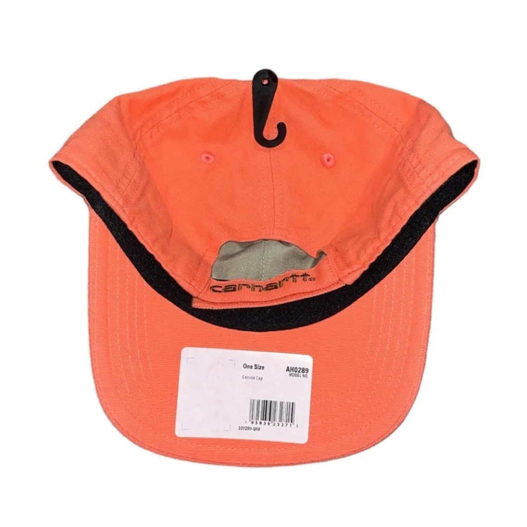 Carhartt Unisex Coral Canvas Baseball Cap - Image 3