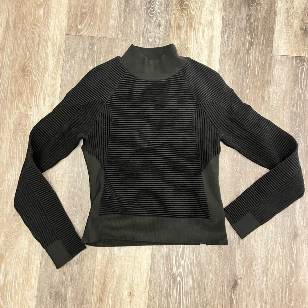 Lululemon Mixed Rib-Knit Crewneck - Image 2