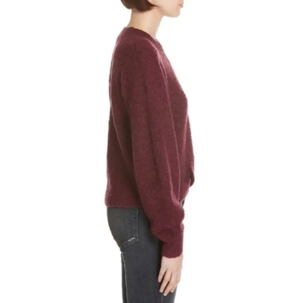 Joie • Stavan Metallic Detail Crewneck Sweater Blackberry - Image 26