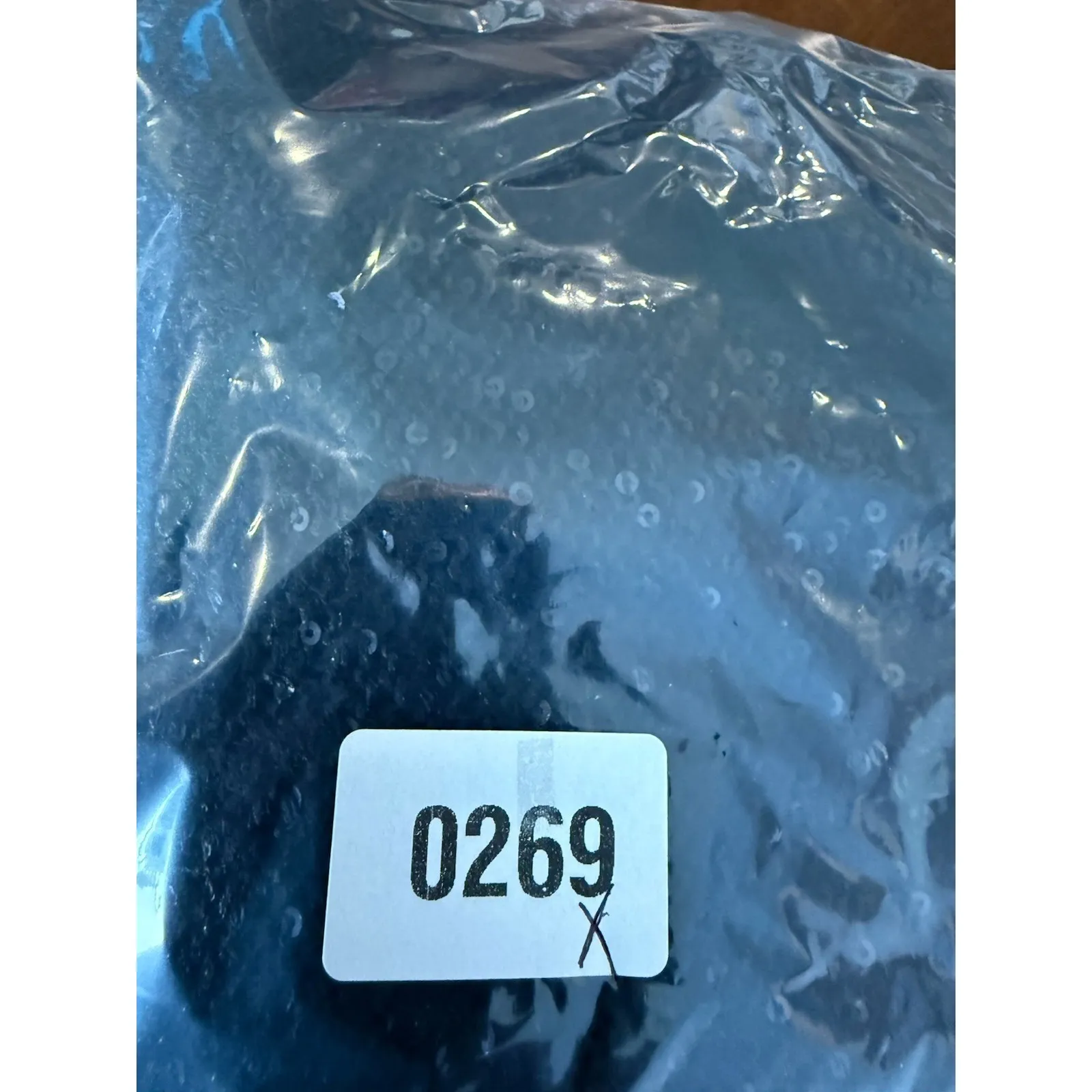 Anne Klein Womens XL Black Sequin Open Front Cardigan Knit‎ Waterfall Going Out - Image 8