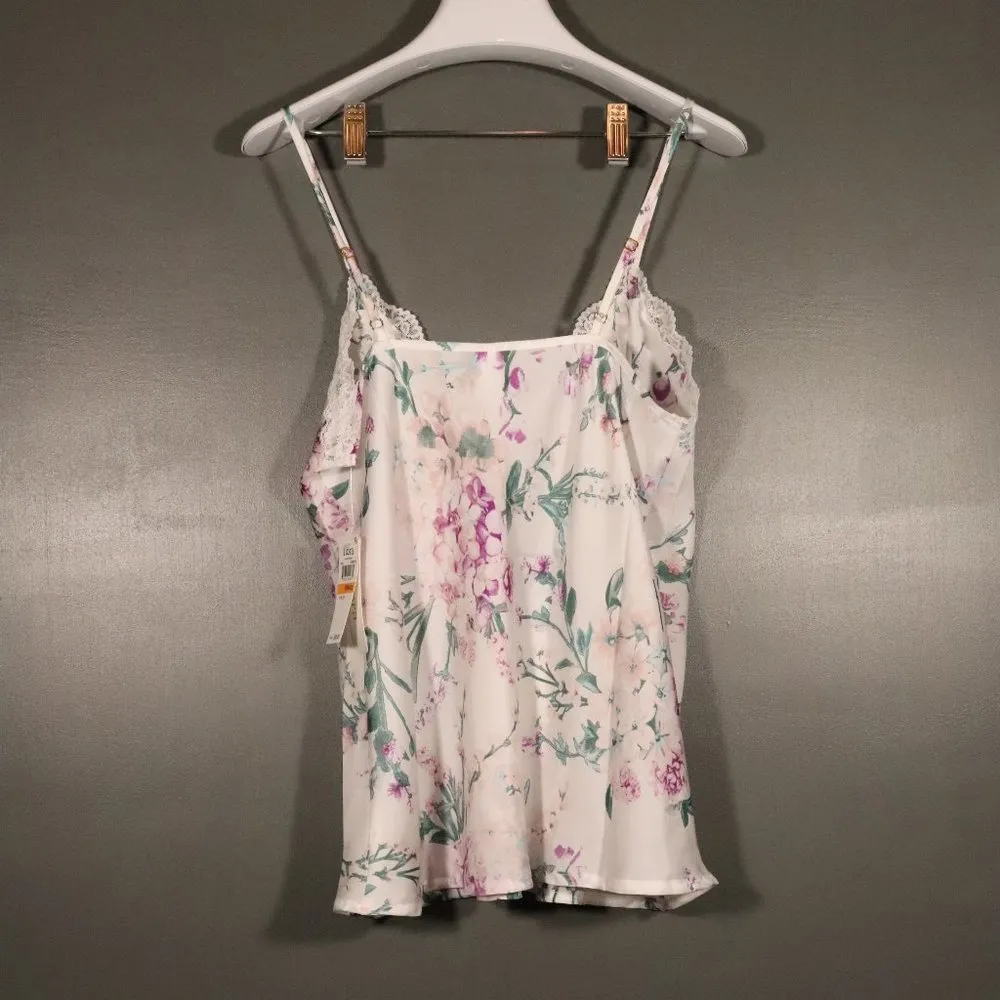 NWT Flora Nikrooz Pajama Floral Tank Size Small - Image 4