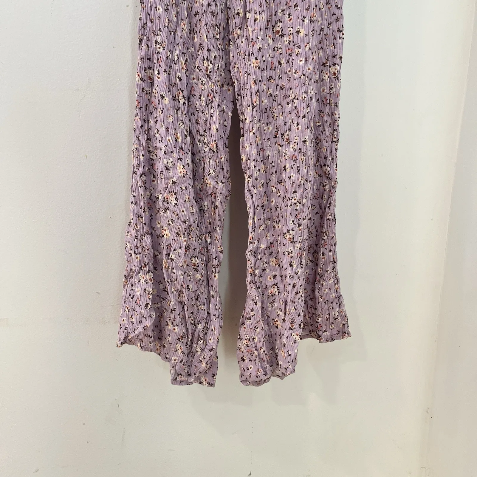 Miami Francesca's Lilac Purple Tie Romper Fairy Core Chic Garden party Size S - Image 5