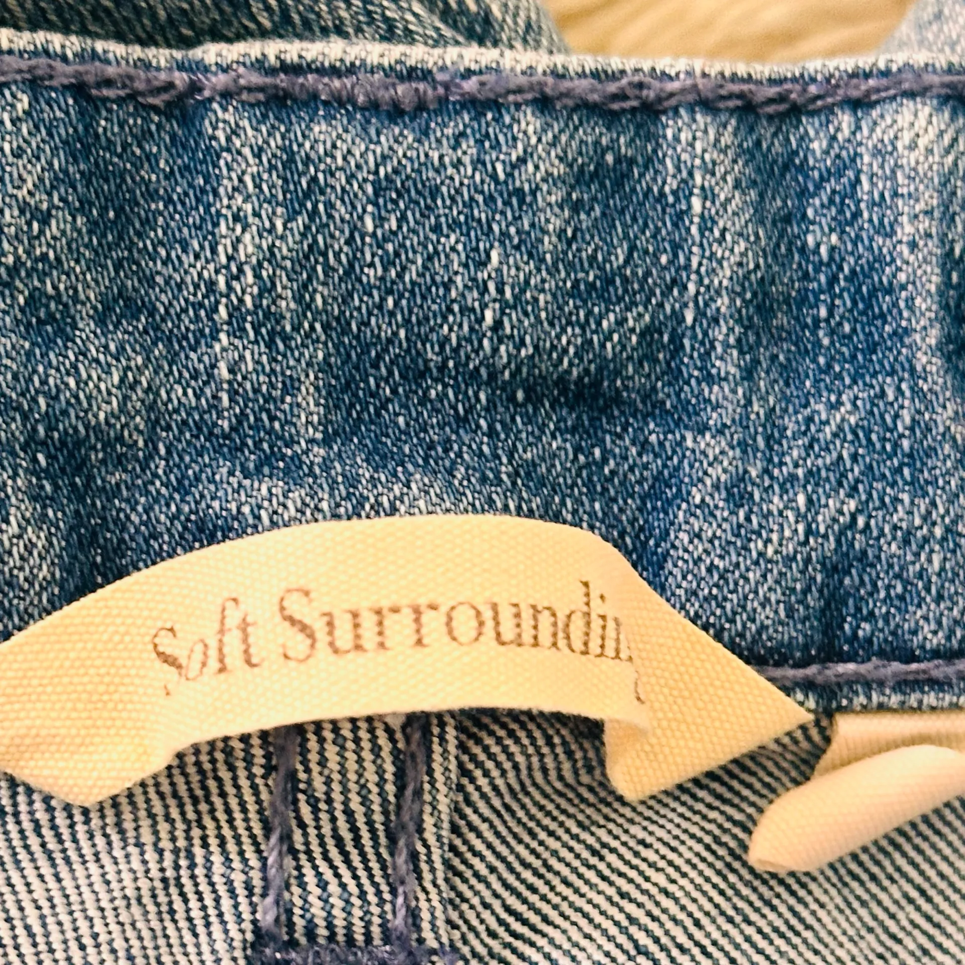 Soft Surroundings Riley Slim Ankle Jeans, Studded Embellishments, High Rise - Image 9