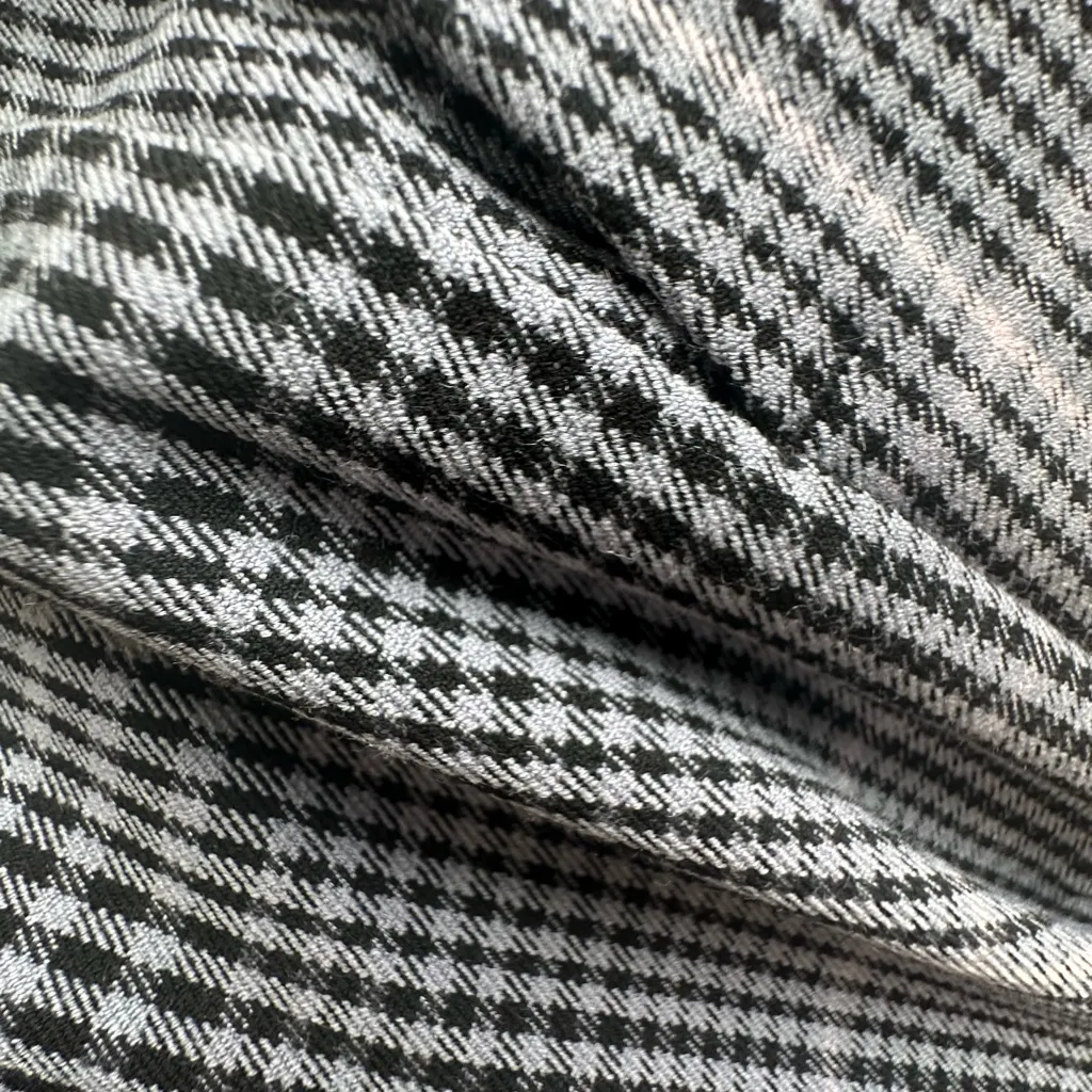 a new day Black and subtle pink Plaid Wide Leg Pants - Image 6