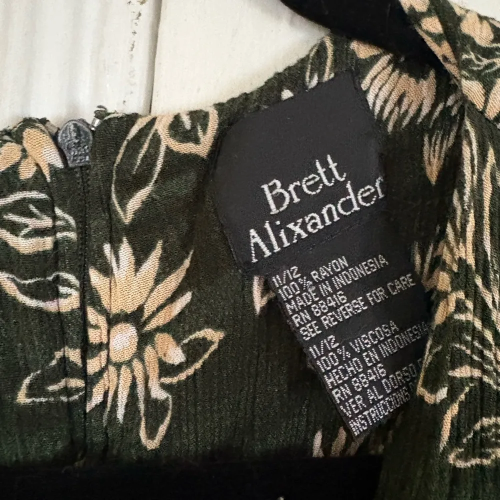 🌲 forest floral dress 🌲 Green Size 12 - Image 2