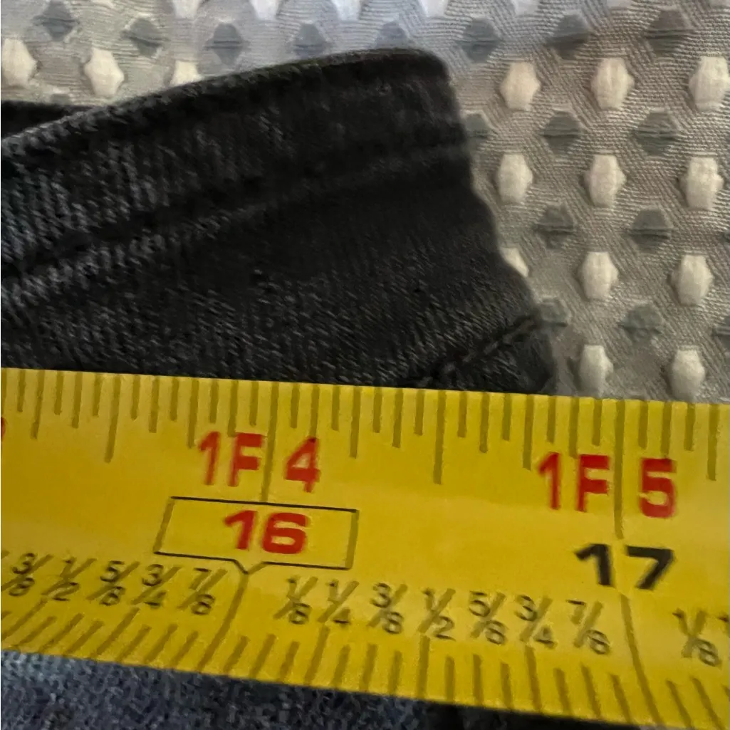 FP Free People Black Distressed Jeans Size 10 - Image 8