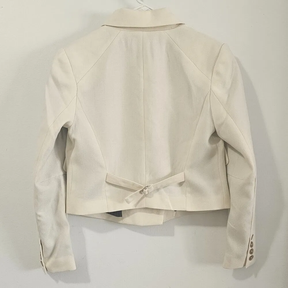 Free people Betty Solid Blazer / Ivory / Women's Size S - 94344090 - Image 6