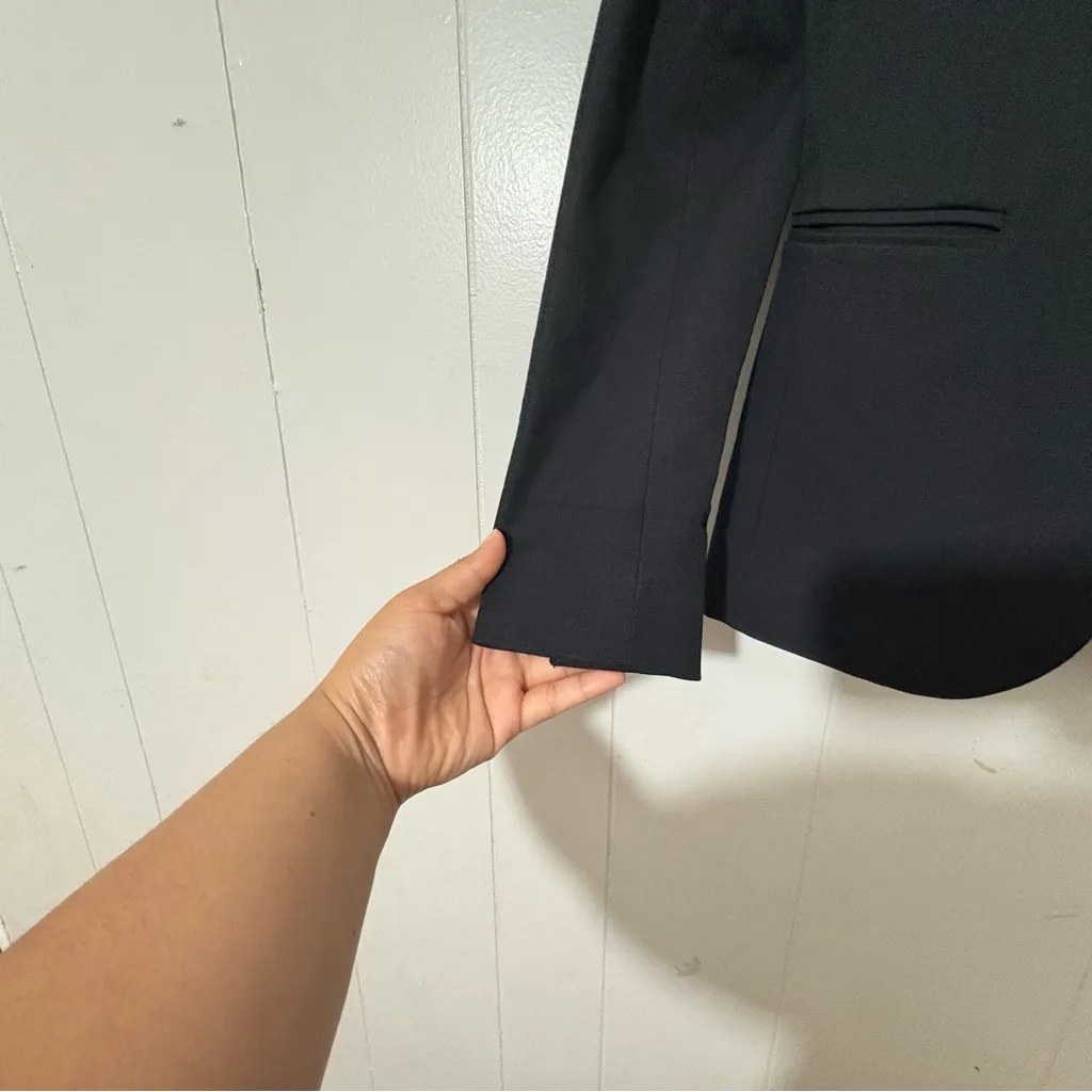 Derek Lam 10 Crosby Allie Single Breasted Black Blazer  Size 2 - Image 4