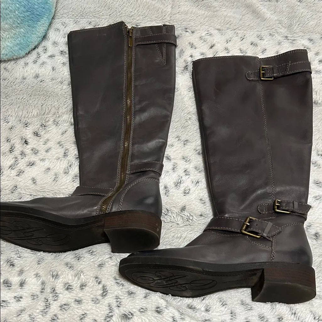 Enzo Angiolini Gray knee high Boots - Image 2