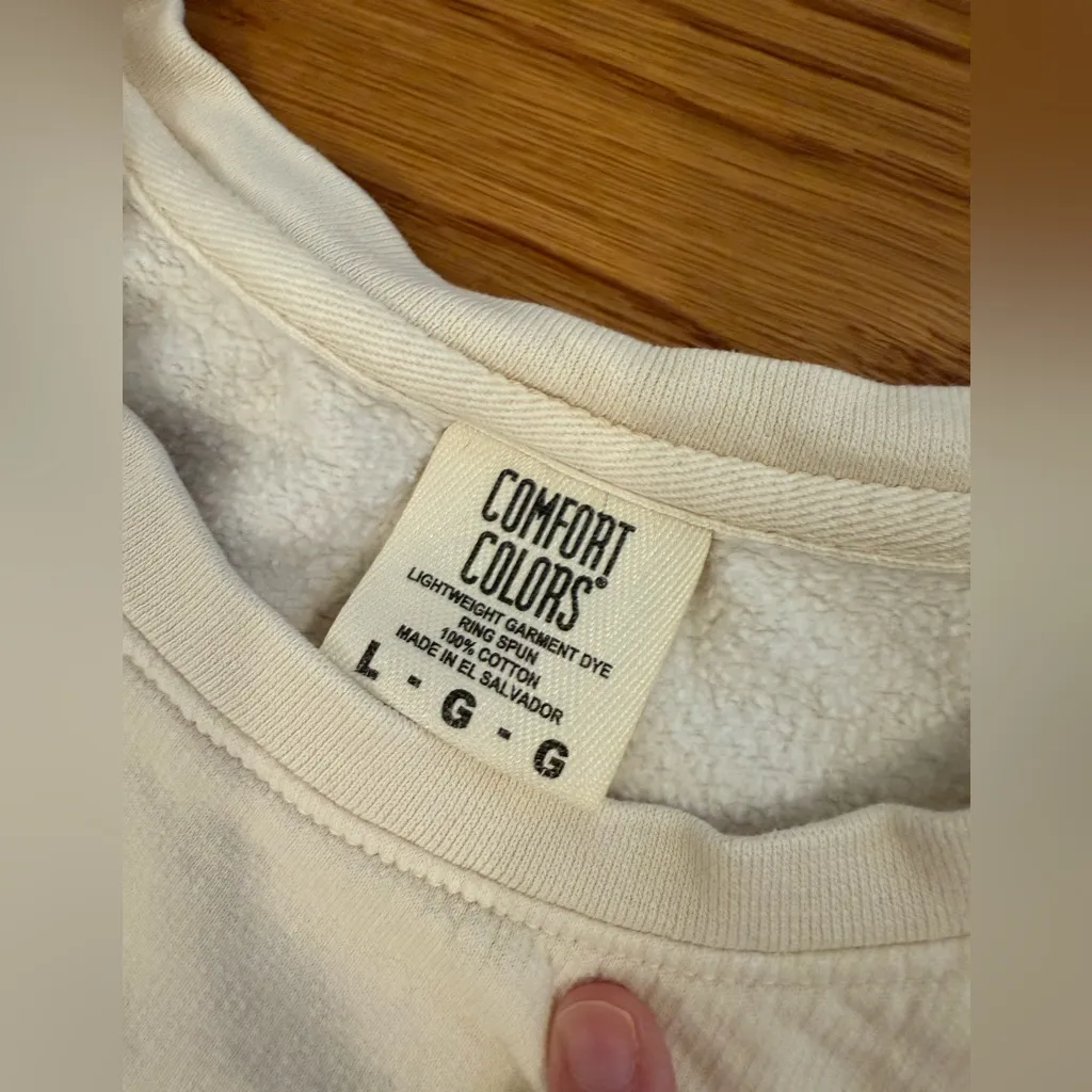 Rosemary Beach Comfort Colors Sweatshirt *stain* - Image 4