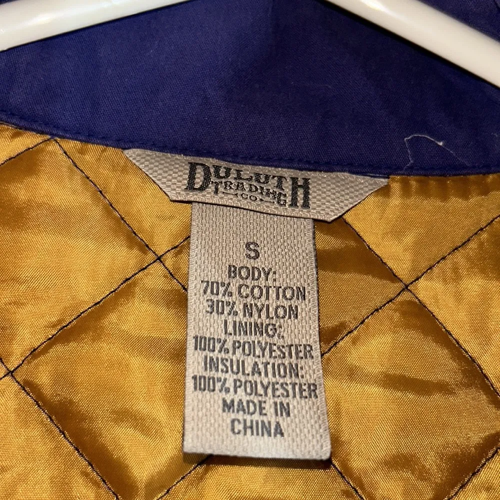 Duluth Trading Company Women’s Quilted Insulated Barn Style Jacket/Coat Sm-EUC - Image 2