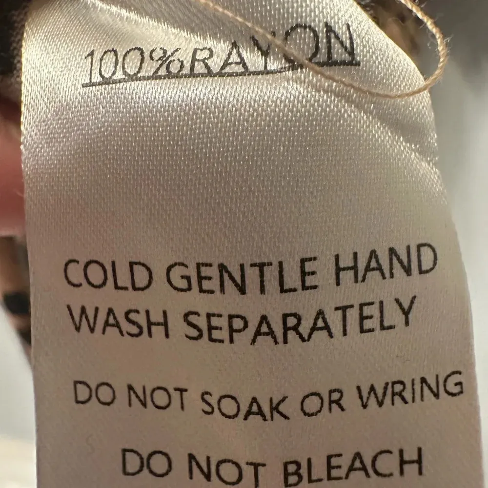 Princess Polly Oversized Cheetah Animal Print Button Up Size XS/S - Image 4