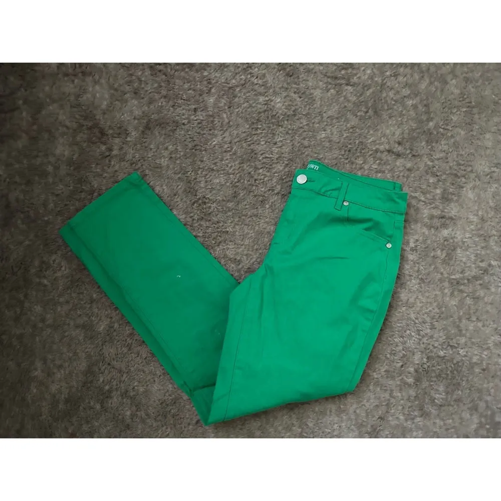 Crown &‎ Ivy Green Skinny Jeans Women's Size 4 - Image 2