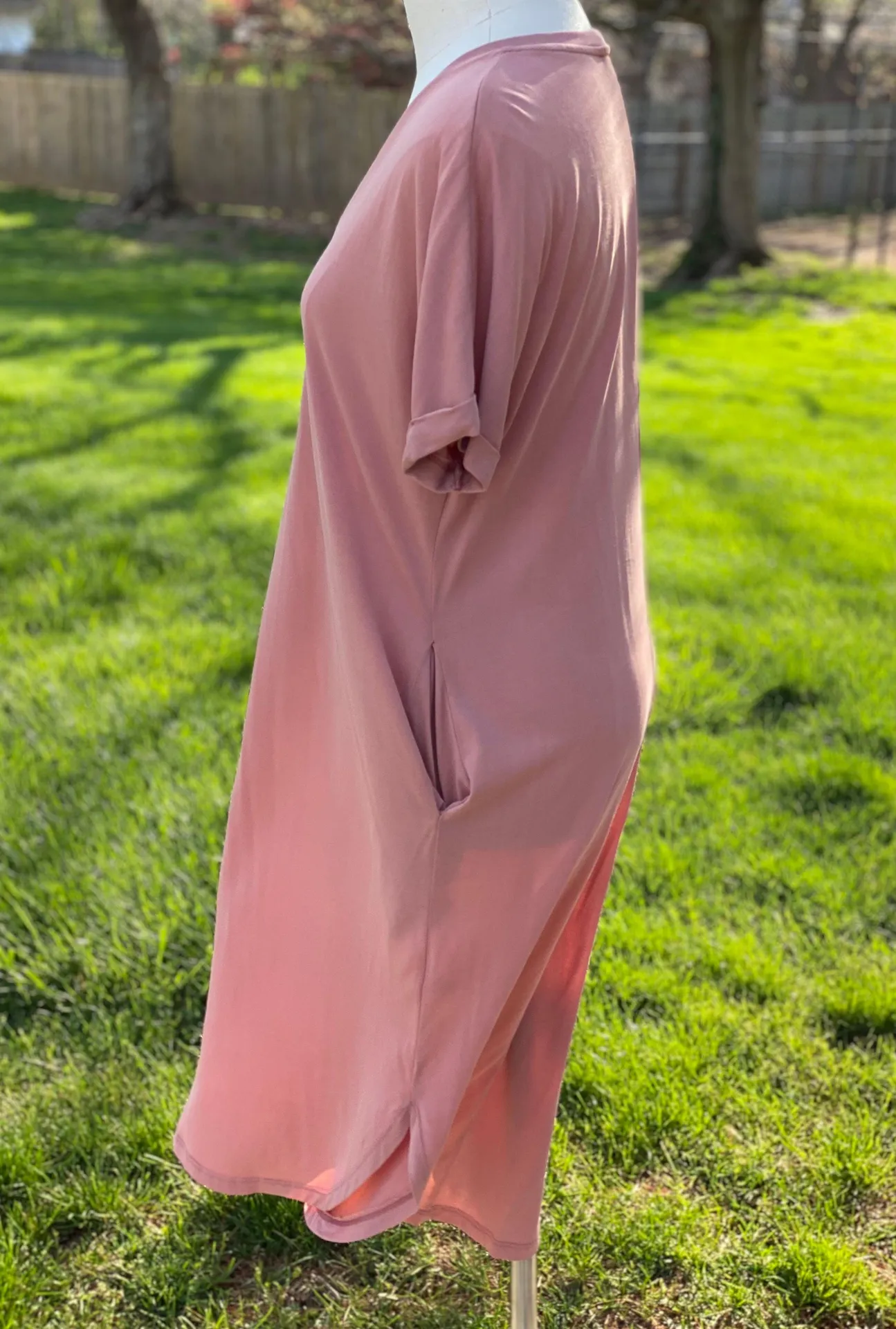 Lush Clothing Lush V Neck Dress  - Image 3