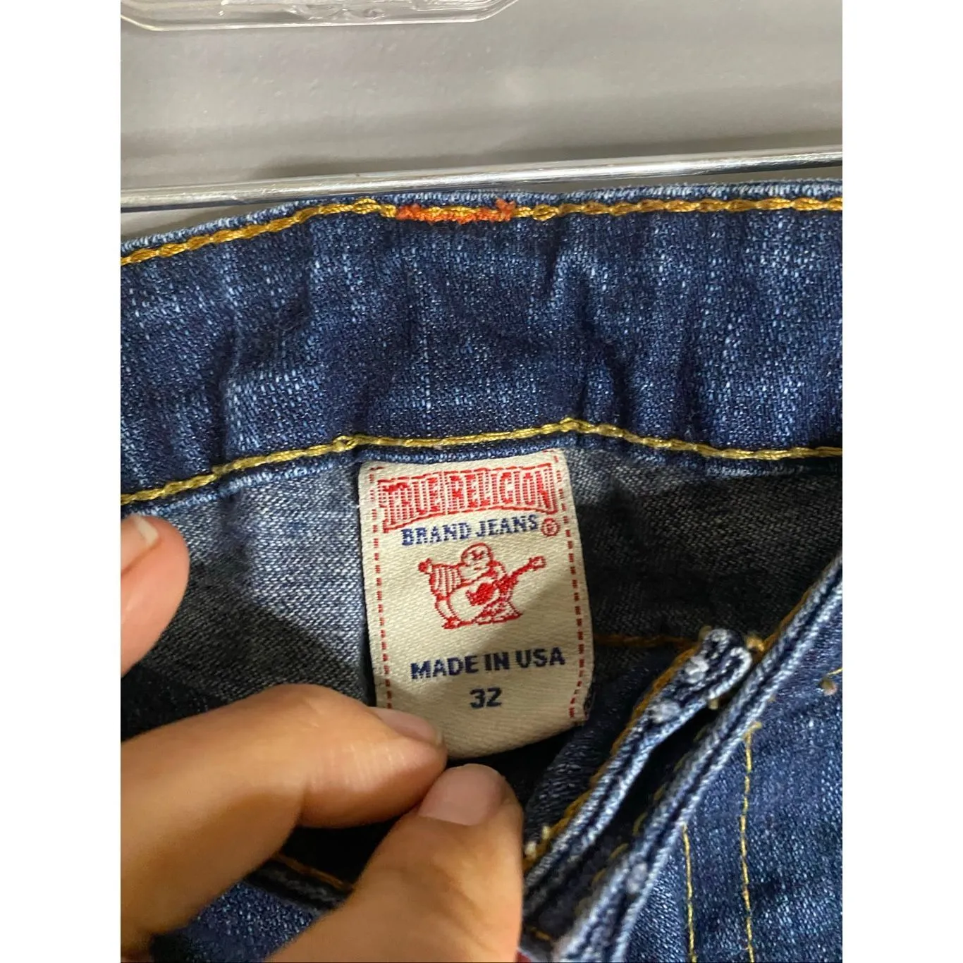 True Religion Joey Low Rise Bootcut Jeans Size 32 - Image 5